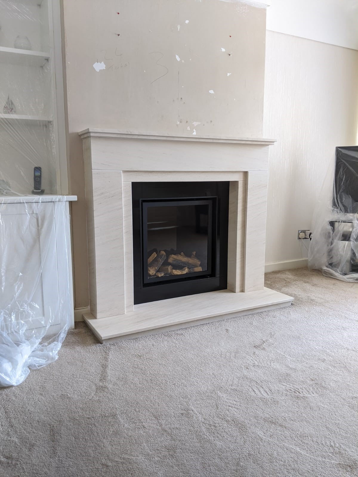 Alvanley Fireplace With Wildfire Ravel 600 Gas Fire Installed In Ellesmere Port