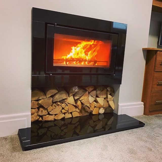 Stovax Studio Wood Burner Fitted In North Wales