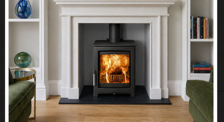 wood burning stove
